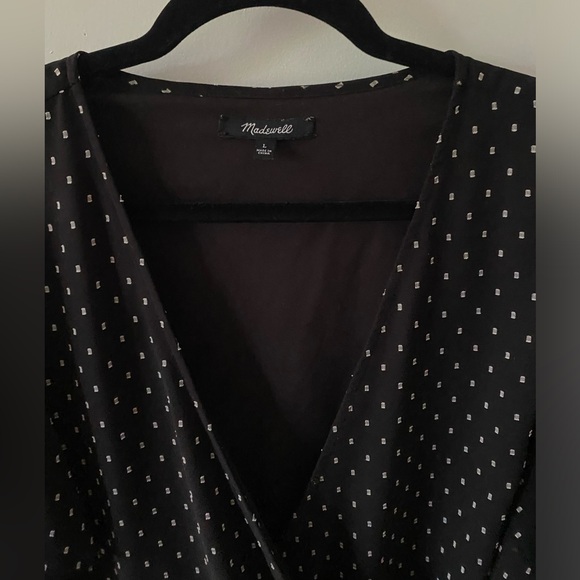 Madewell Flutter Sleeve Wrap Top - Picture 6 of 6